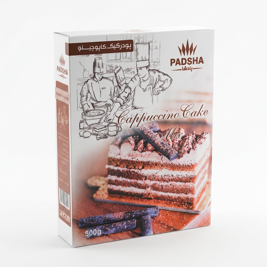 PADSHA Cappuccino Cake Mix 500g