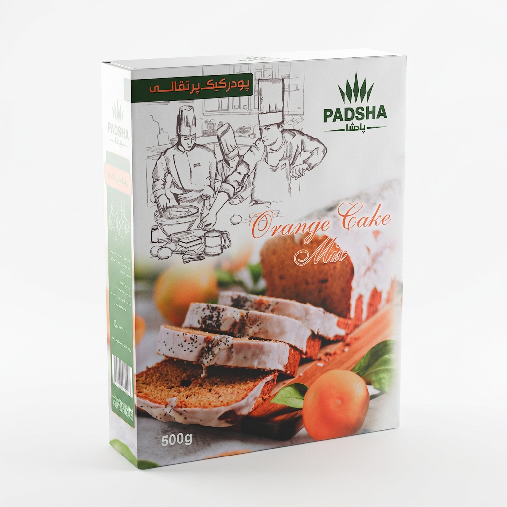 PADSHA Orange Cake Mix 500g