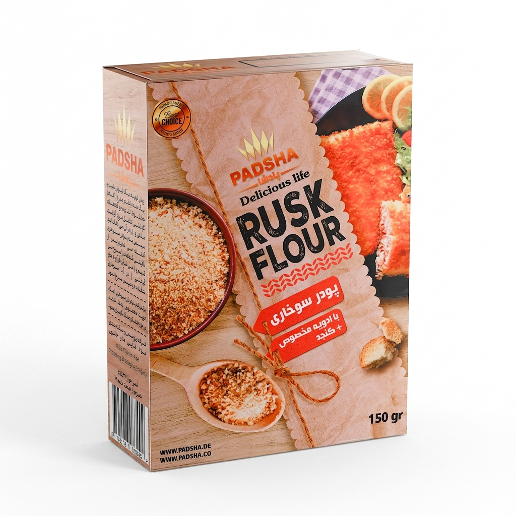 PADSHA Rusk Flour Breadcrumbs with Spices and Sesame 150g