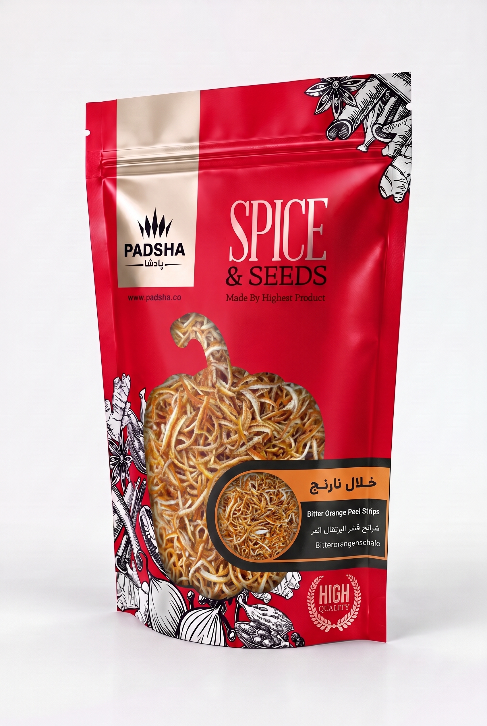 PADSHA Bitter Orange Peel Strips