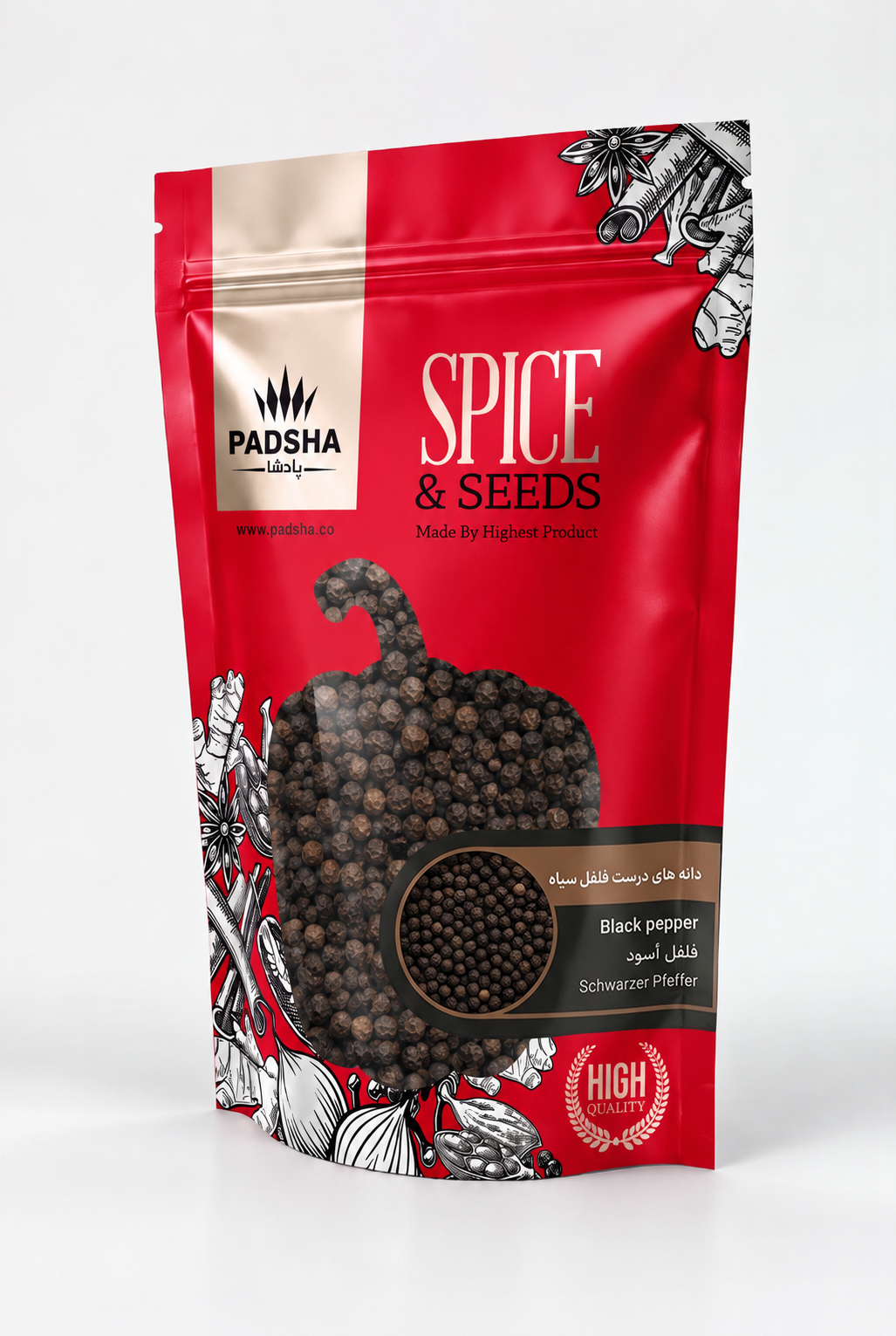PADSHA Black Peppercorns